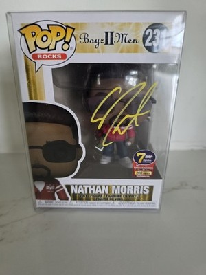 Nathan Morris Signed Boys II Men 2021 Funko Pop! With JSA COA Rnb Auto