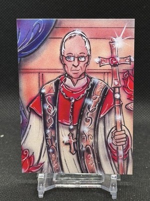 2025 Dynamic Forces Pope Leo XIV Bonus Signed Card #07 by Bianca Thompson SSP