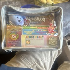 Ty Beanie Babies Official Club Silver Backpack Small Adjustable Strap Kids 90s