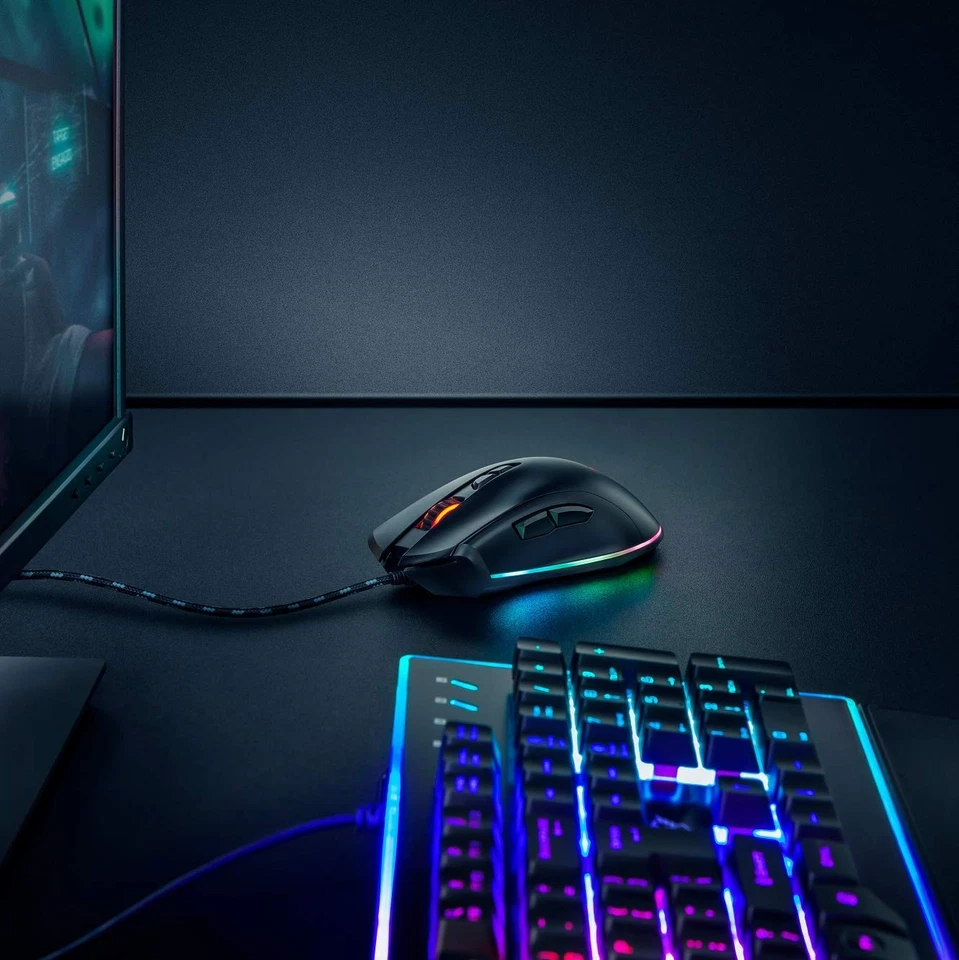 Trust Gaming Mouse GXT 900 Qudos, 100-15000 DPI, 7 Botones Programables, Ajustable... Foto 2 de 4