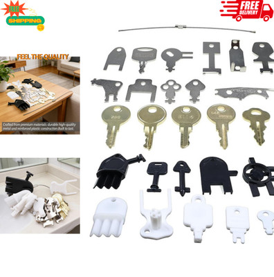 26Pcs Dispenser Key Set for Paper Towel, Toilet Paper & Soap Dispenser Replaceme