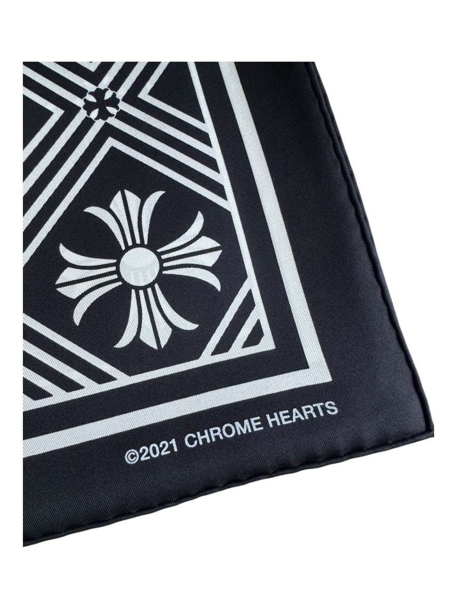 Brand New 100% Authentic Chrome Hearts Math Plus Scarf Black | eBay
