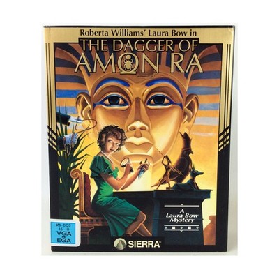 Sierra Computer Game Dagger of Amon Ra VG/NM