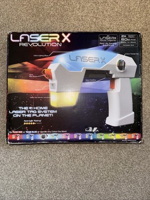 Laser x Revolution inkl. 2 Micro Doppel Blaster 60M Reichweite 2 Spieler Neu Box