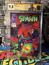 Spawn #1 CGC 9.8 SS Todd McFarlane  Signature 1st App