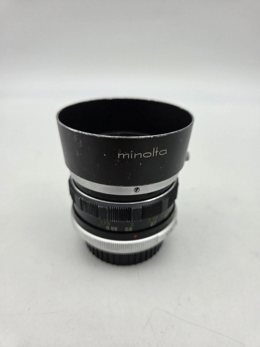 Preços baixos em Câmera Minolta Rokkor PF 55mm Focal Lentes | eBay