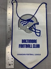 CFL MINI BANNERS BALTIMORE CFLERS