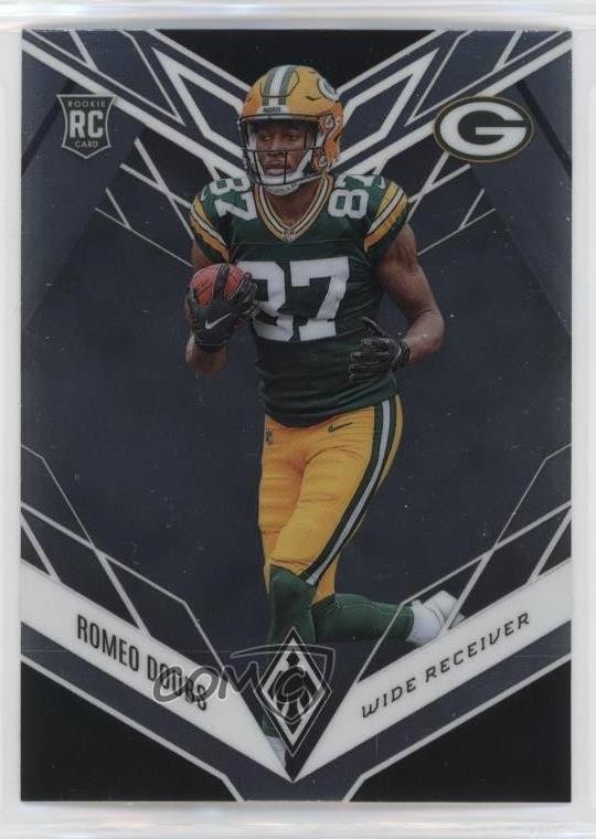 2022 Panini Phoenix Rookies Romeo Doubs #135 Rookie RC 5y7