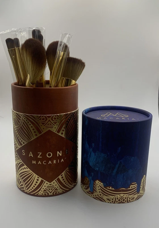 Macaria 12-12 Piece Makeup Brush Set of 12