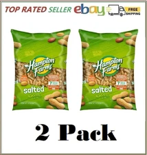2-Pack Hampton Farms Salted In-Shell Peanuts - 5 lbs. Each. Free Shipping