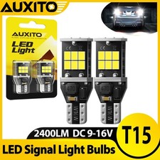 Auxito 921 912 T15 906 916 920 Led Reverse Back Up Light Bulbs Super White 6000k