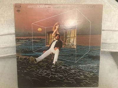 Mars Bonfire Faster Than The Speed of Life Promo Columbia 2-Eye NM