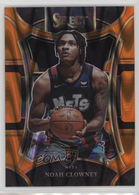 2023-24 Select Mezzanine Level Orange Tectonic Prizm Noah Clowney Rookie RC 2s2