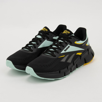 Reebok Zig Dynamica 6 Core Black Glitch Aqua 100225487 Men's Size