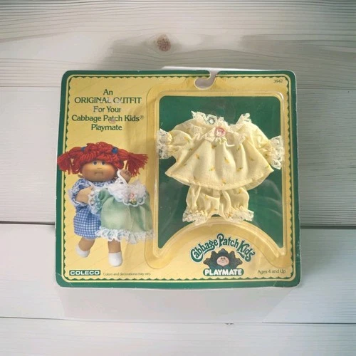 RARE CABBAGE PATCH KIDS PLAYMATE ORIGINAL OUTFIT NEW SEALED 1984 [] Vintage