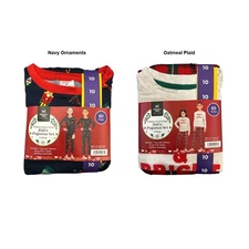Member's Mark Unisex Kid's 2-Piece Family Holiday Pajama Set