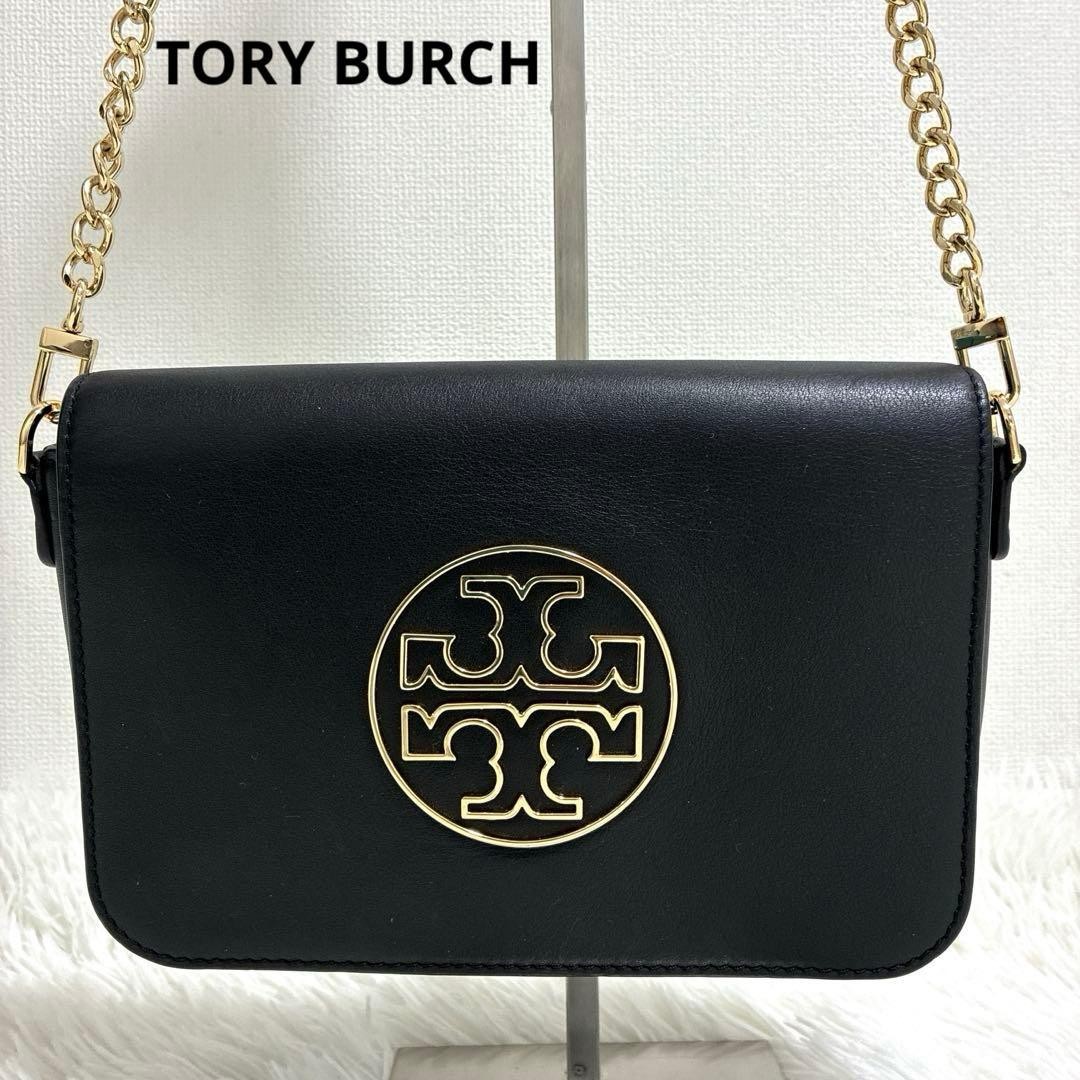 Tory Burch 2-way Chain Shoulder Bag Leather Black Women's From Japan thumbnail 21