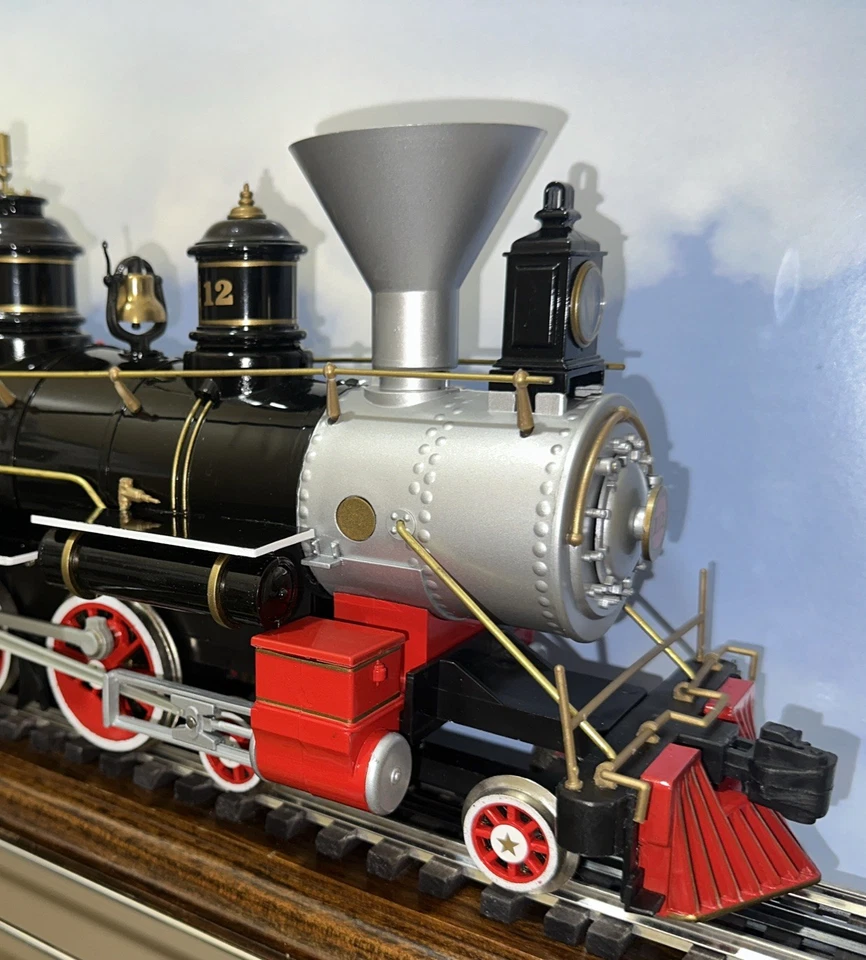 Bachmann UNION PACIFIC 4-6-0 Steam Locomotive & Tender #12 SOUND LIGHTS G-Scale - Image 3 of 4