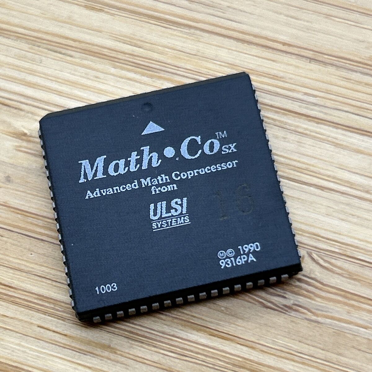 387SX 16MHz Advanced Math Coprocessor 80387 ULSI Systems 387SX 16MHz Advanced Math Coprocessor 80387 ULSI Systems