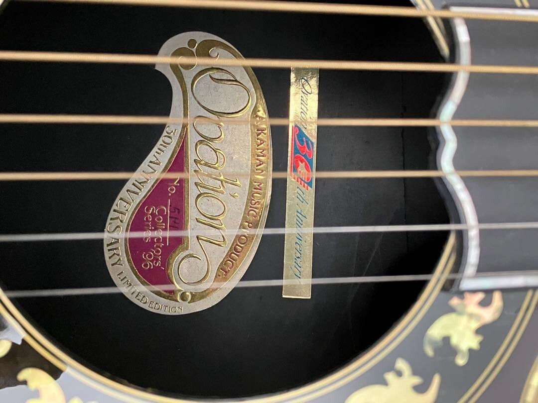 Electric Acoustic Guitar Ovation 1996 Collector