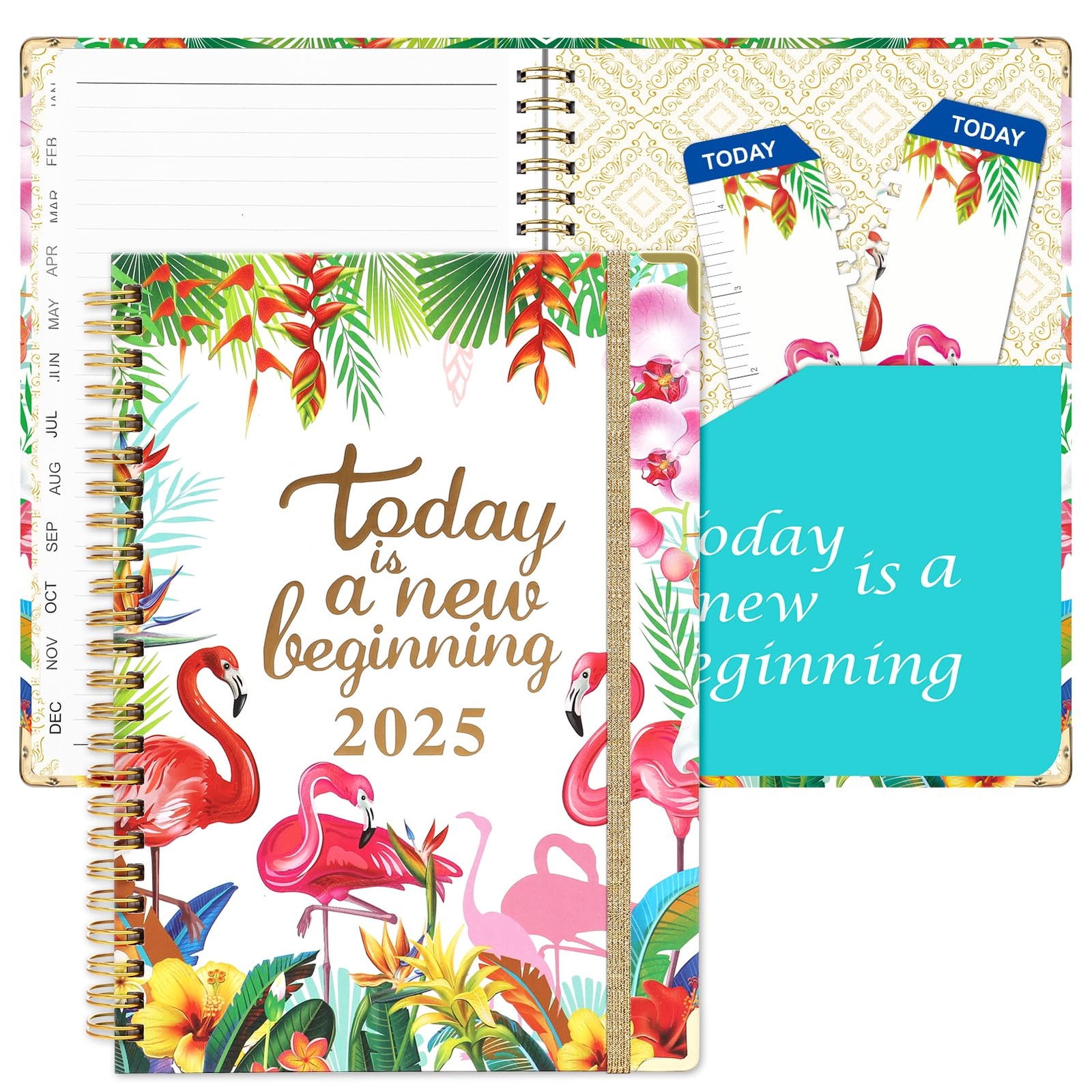 2025 Planner Monthly Weekly Planner - Jan. 2025 - Dec. with Monthly Tabs + Co...