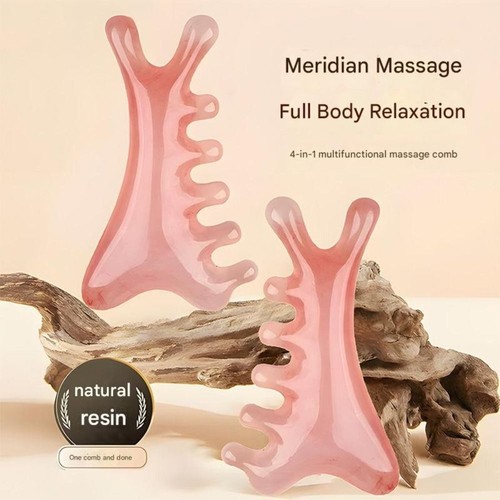 Multifunctional Massage Comb 4-in-1 Beauty Tools New Head Meridian Combs