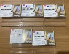 Manga Display Shelf Book Ends Daiso Set of 5 bookshelf bookend Japan New