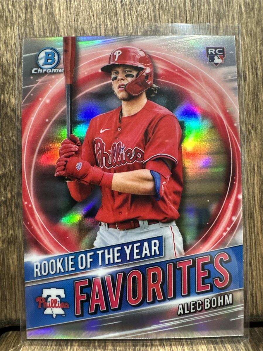 2021 Bowman Chrome Rookie Of The Year Favorites Alec Bohm Rc #RRY