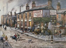 Open All Hours Bernard McMullen Limited Edition Litho Print. Numbered And Signed