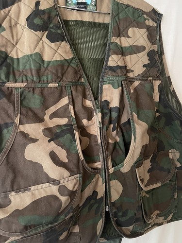 MASTER SPORTSMAN Rugged Outdoor Gear, Field Camo Hunting Vest, Men’s XXL - Picture 5 of 12