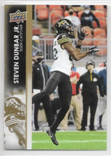 Steven Dunbar Jr. Hamilton Tiger Cats 2022 UD CFL Football Gold #136