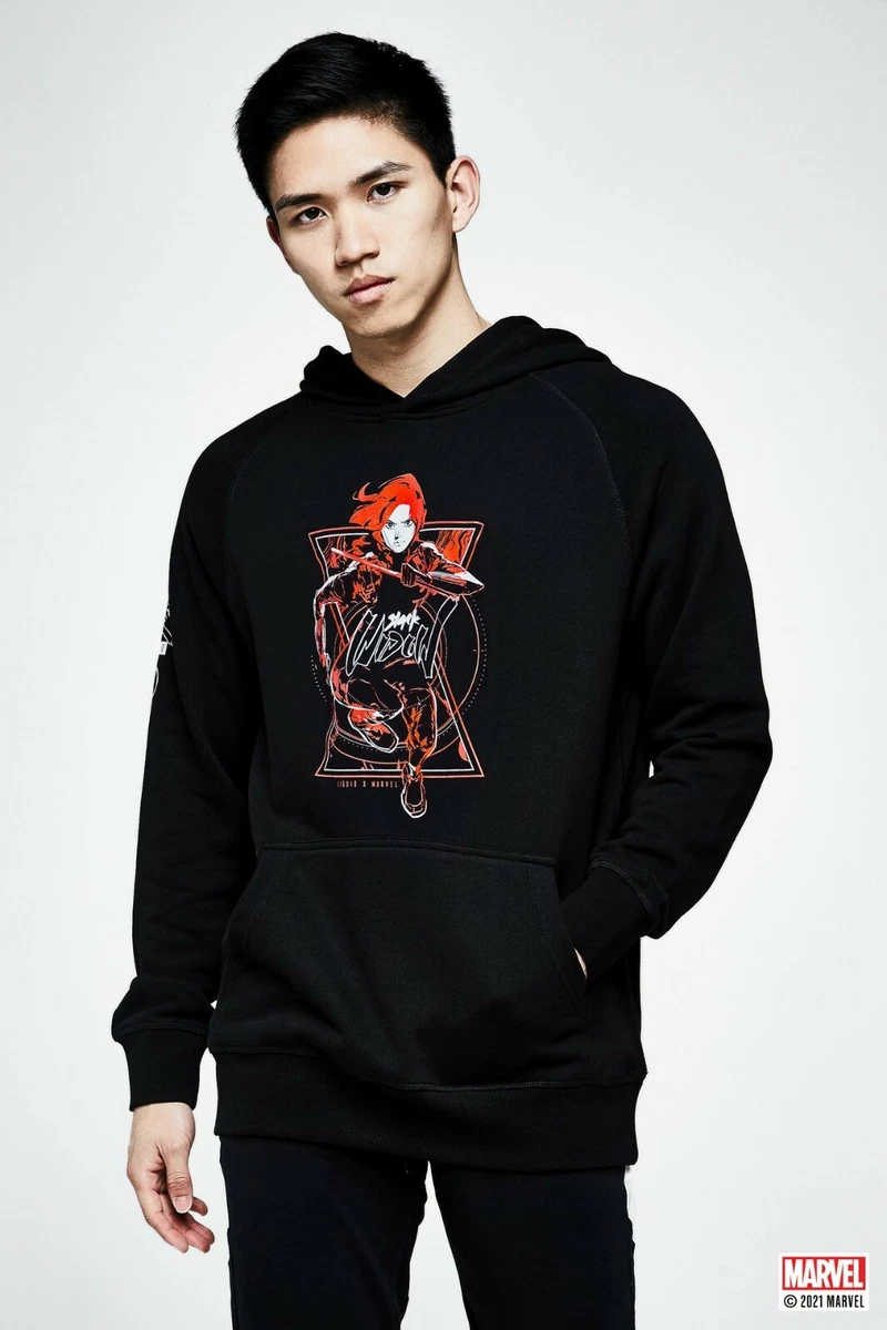 Marvel black online widow hoodie