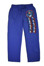 Marvel Mens Captain America Lounge Sleep Pajama Pants NWT S