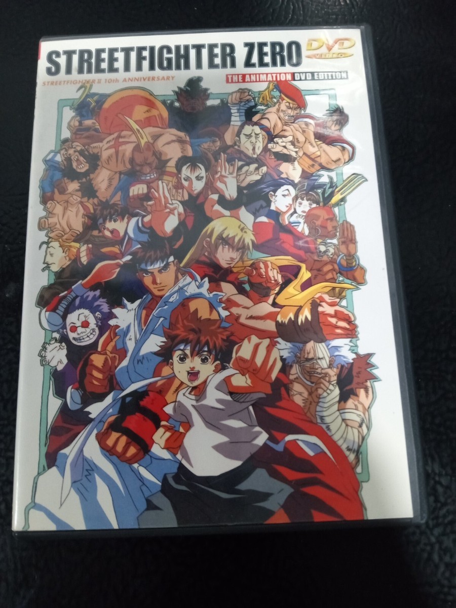 【セル版】ストリートファイターZERO THE ANIMATION [DVD] jiasp5_20220302003756-00261us