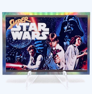 2022 Topps Star Wars Galaxy Chrome Super Star Wars Refractor #GG