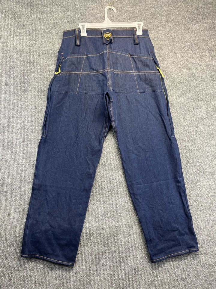 Pantalones de mezclilla American Tactical Apparel vintage para hombre 34x30 azul calce relajado carga utilitaria Foto 3 de 4