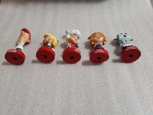 Rare Hanna & Barbera PVC Figures 5 Items Set Limited in Japan ( The Jetkinsons ) - Picture 3 of 5