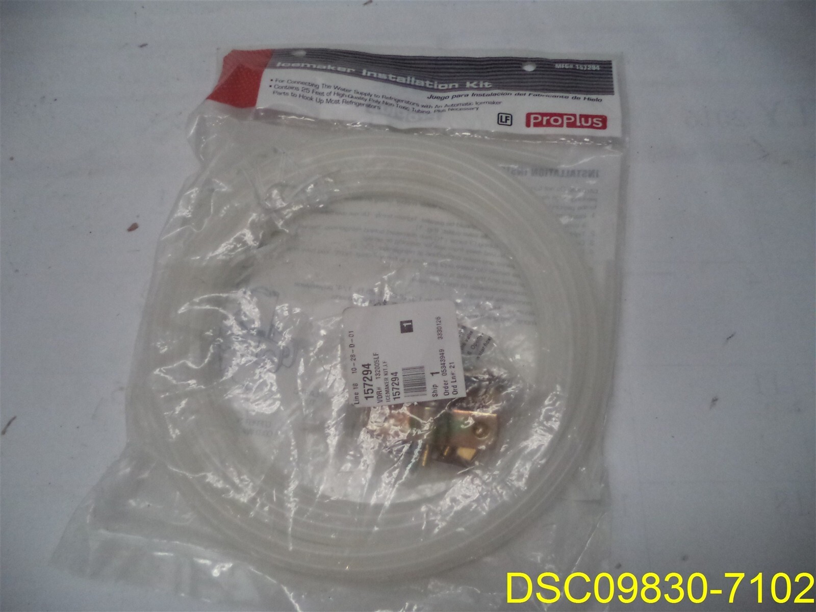 ProPlus Gidds-157294 Ice Maker Poly Installation Kit 25 Ft. Lead 157294