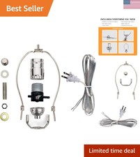 DIY Silver Lamp Wiring Kit with Instructions ...