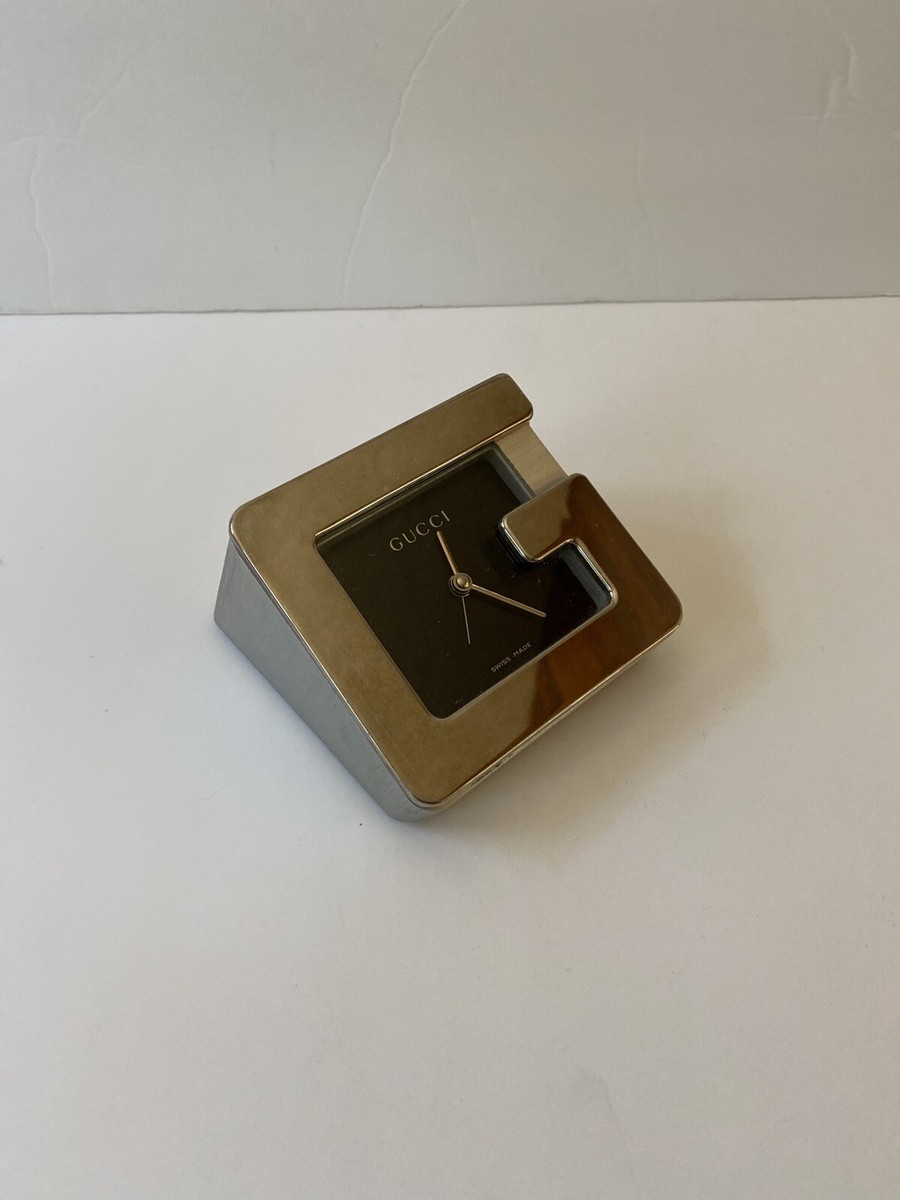 Authentic Gucci G Desk Clock - Tom Ford Era Retail $995 | eBay