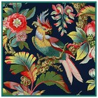 Art Nouveau Parrot Bird Tropical Foliage Counted Cross Stitch Pattern