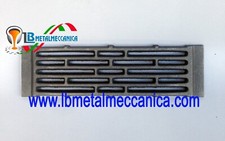Fondello,GrataGriglia,ghisa,camino,stufe,termocamini 34x11 Cm LB-GCM340110