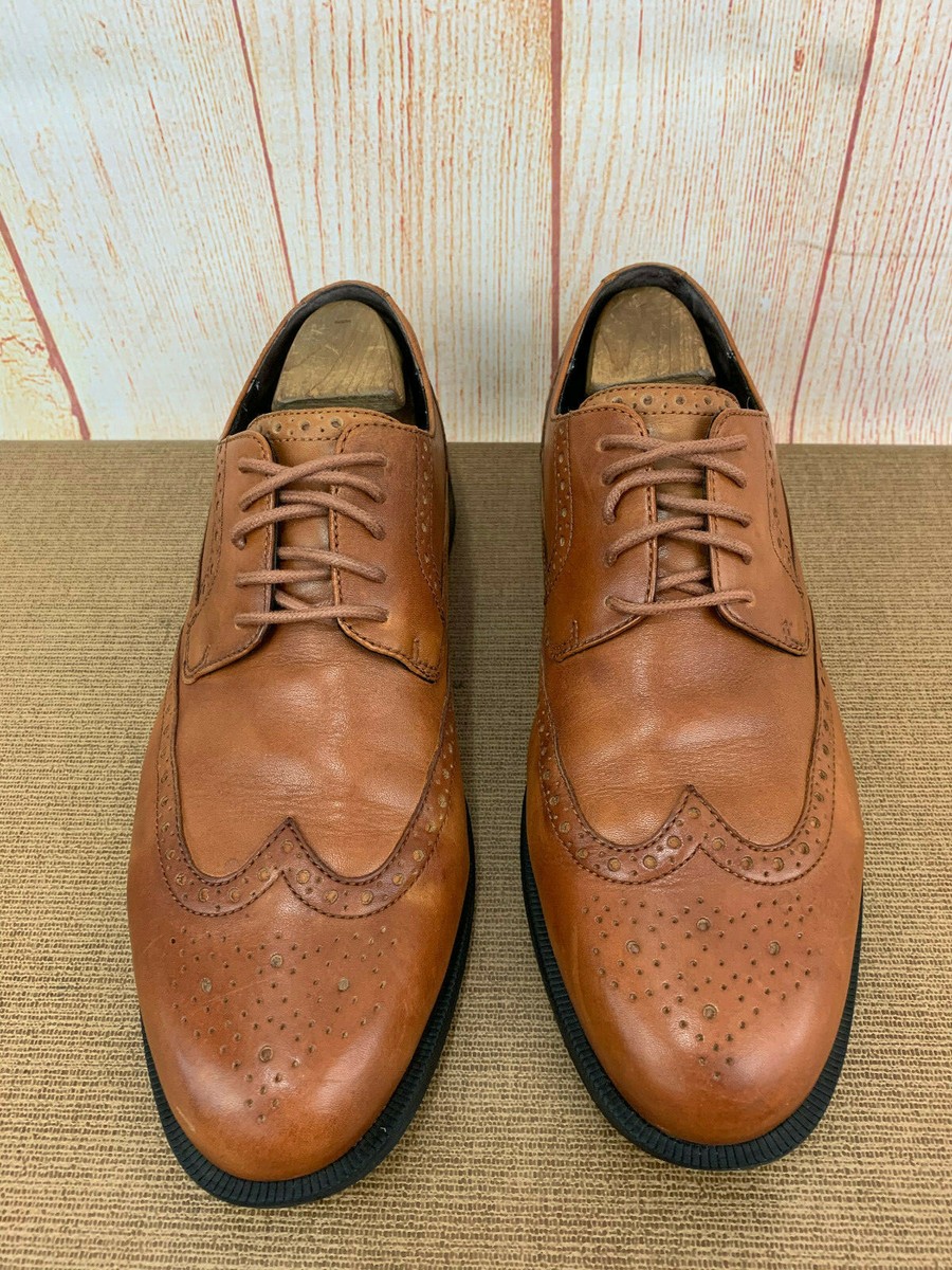 COLE HAAN Men Collen Wing Tip II British Tan Brown Oxford C12489 SZ 9.5 Cole Haan Williams Wing II British Tan Wingtip Oxford men main image 4