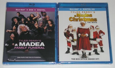 Comedy Blu-ray Lot Tyler Perry's A Madea Christmas Family Funeral (New) 