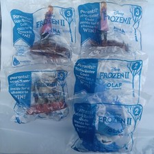Lot of 5 BRAND NEW 2019 McDONALD'S Frozen 2 HAPPY MEAL TOYS