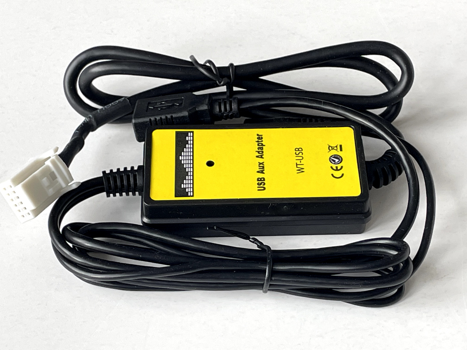 Toyota AUX adapter cable lead 3.5mm jack Avensis Yaris Corolla Camry RAV4 05 on