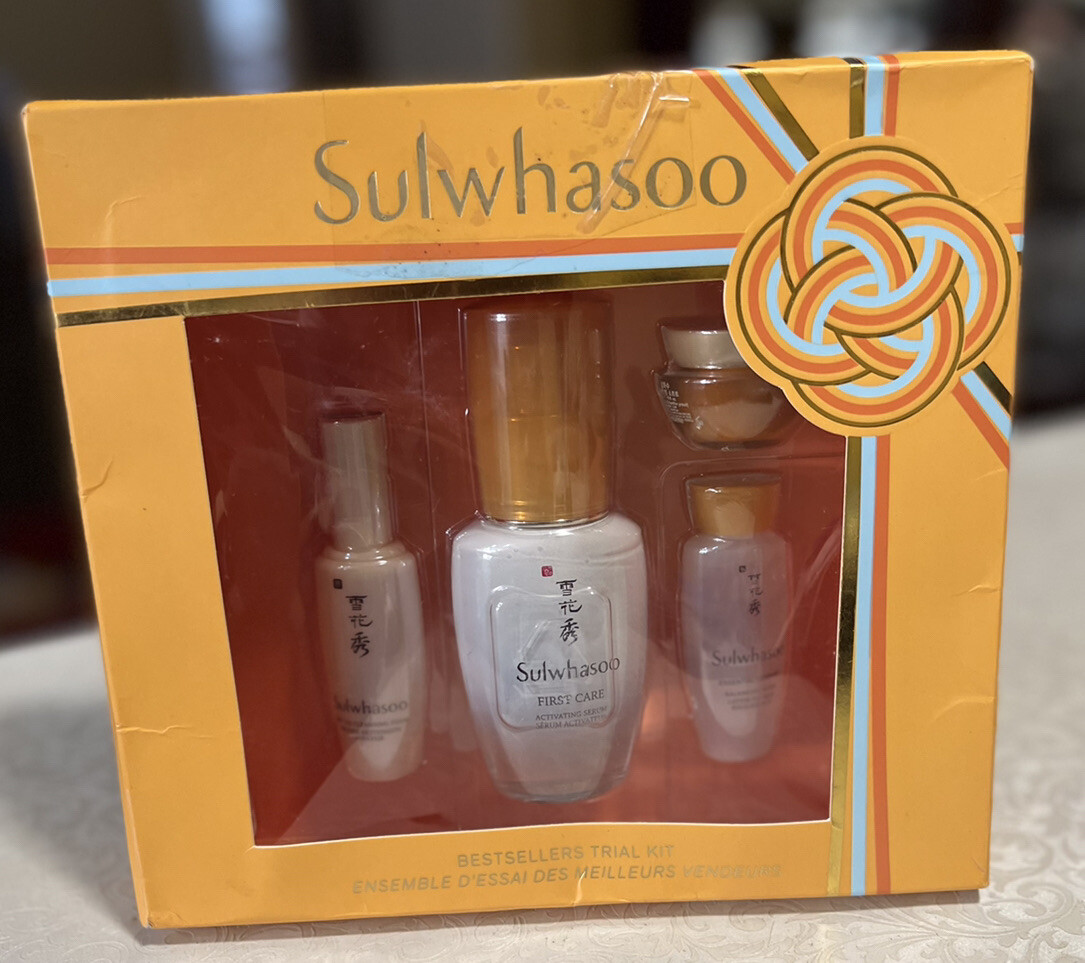 Sulwhasoo Bestsellers Trial Kit 4-Piece Set. Exp. Date: 2024