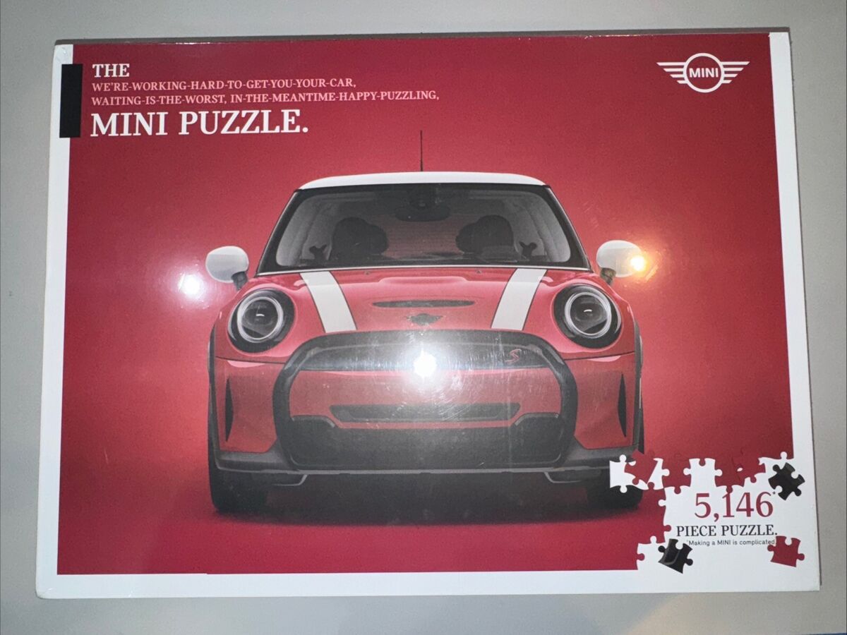 Mini Puzzle Mini Cooper 5146 pieces Sealed | eBay