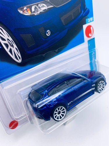 Hot Wheels 2023 HW J-Imports Subaru WRX STi Hatchback Car Blue New - HKJ10 - Picture 3 of 10