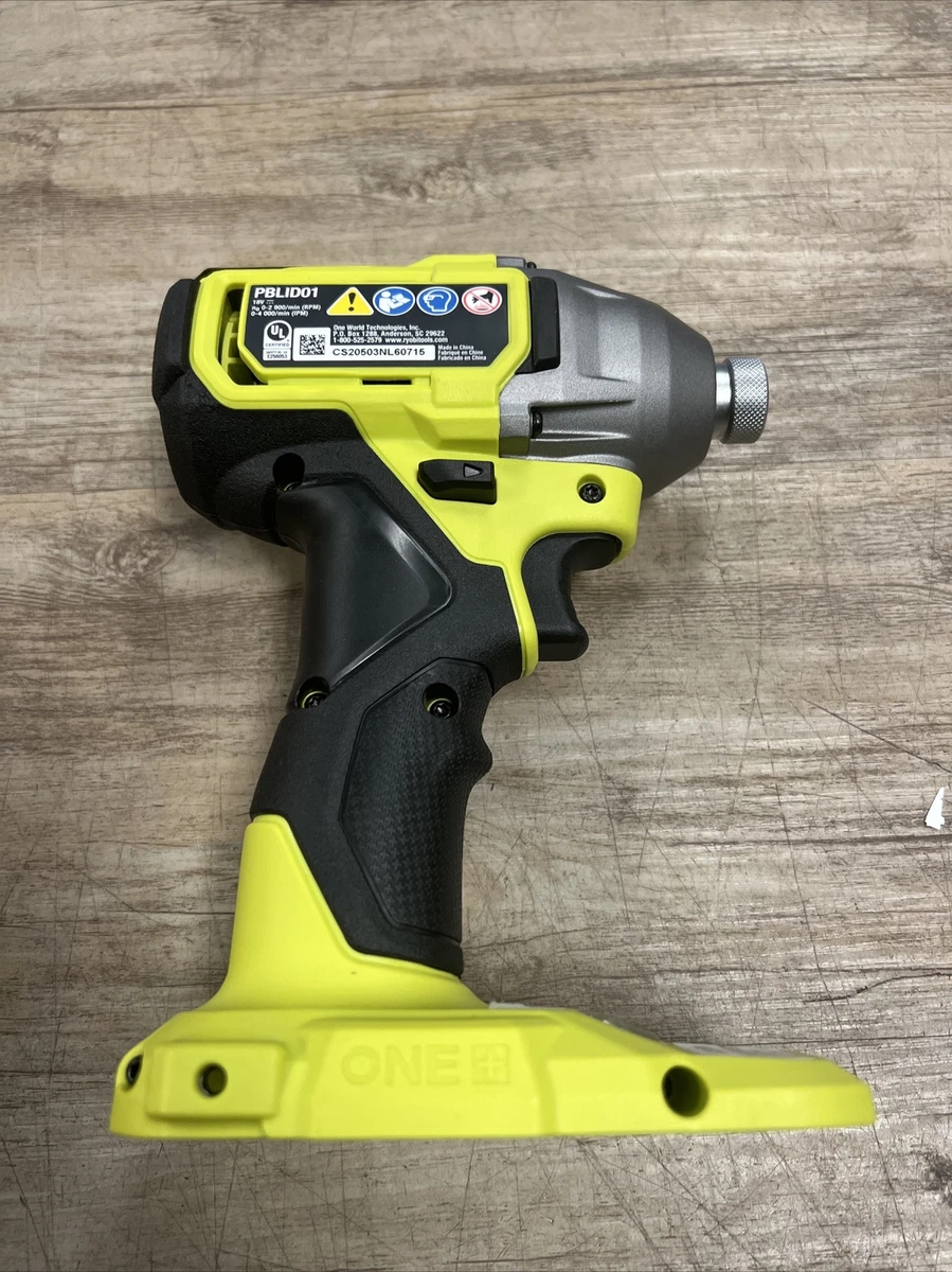 18V ONE+ HP Brushless 1/4 Impact Driver - RYOBI Tools